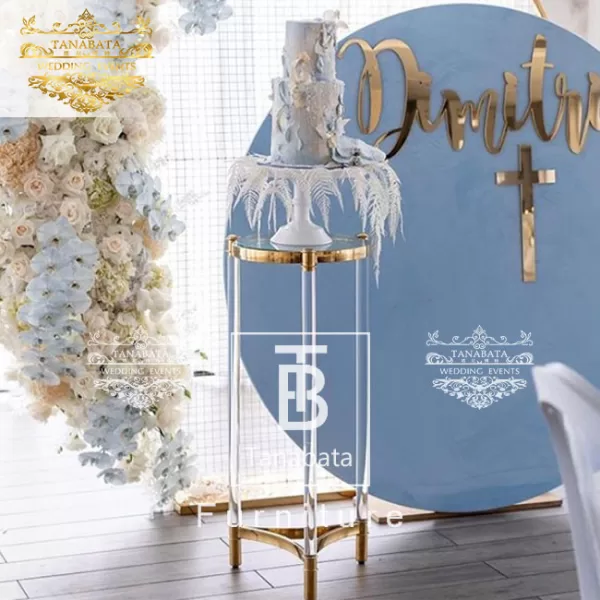 Acrylic Wedding Pedestals