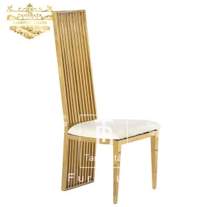 Golden Stainless Steel Chair