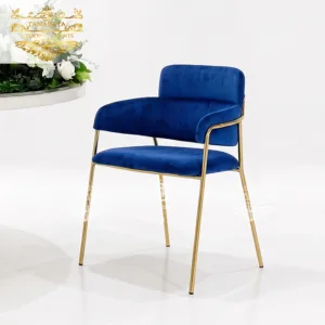 Velvet Blue Dining Chair