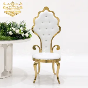 Gold Throne Chair