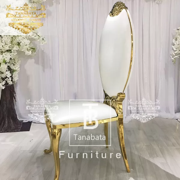 Gold Party Throne Chair