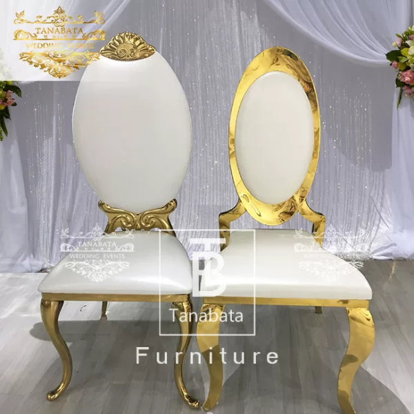 Gold Party Throne Chair