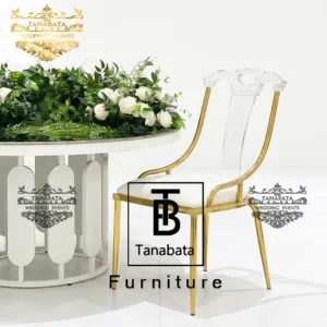 Acrylic Chair With Cushion