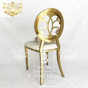 Golden Wedding Chair