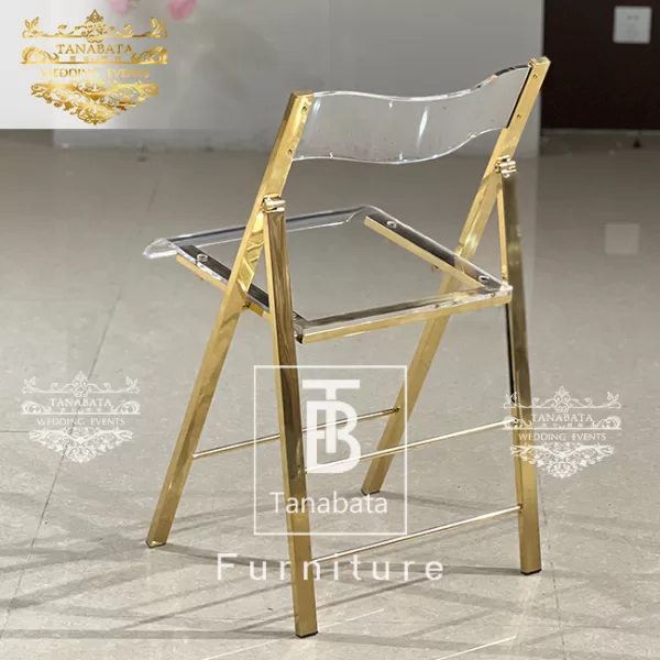 Acrylic Folding Chair