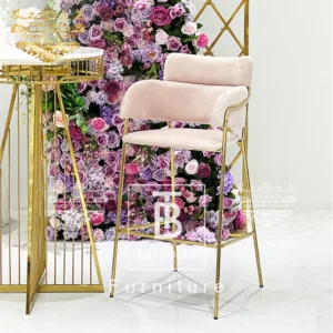 Pink Bar Stool