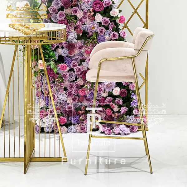 Pink Bar Stool