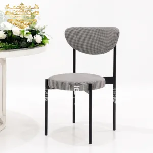 Black Iron Accent Chair