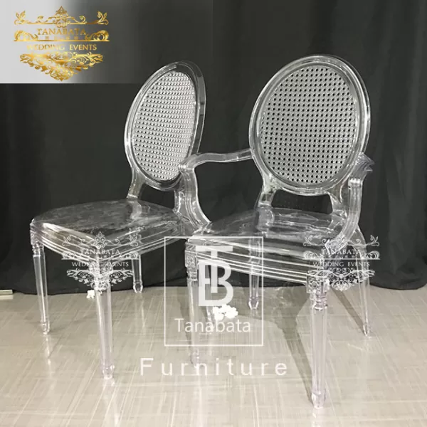 Plastic Clear Bella Chair