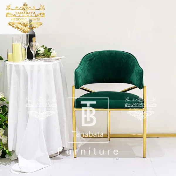 Green Velvet Chair