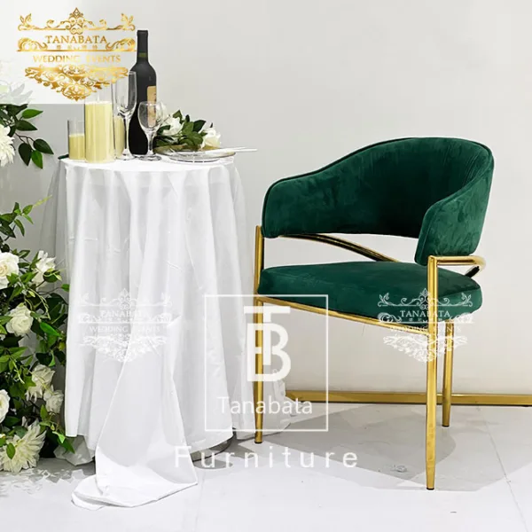 Green Velvet Chair