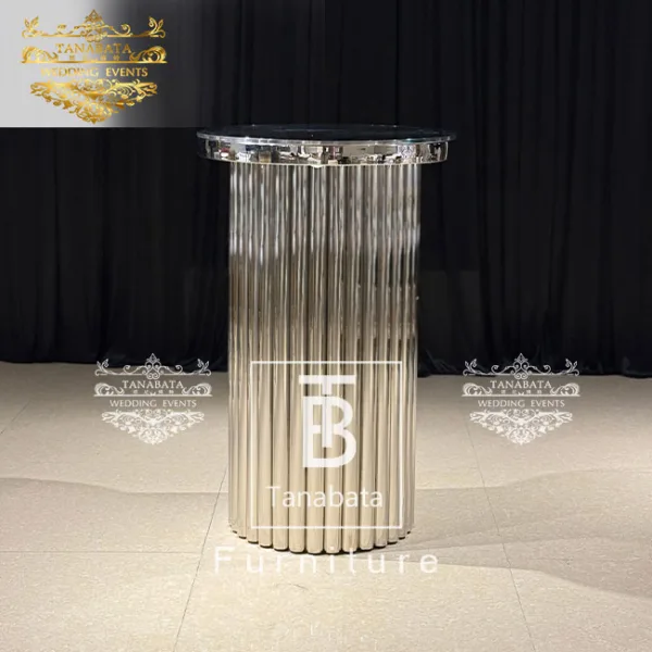Gold Cocktail Bar Table