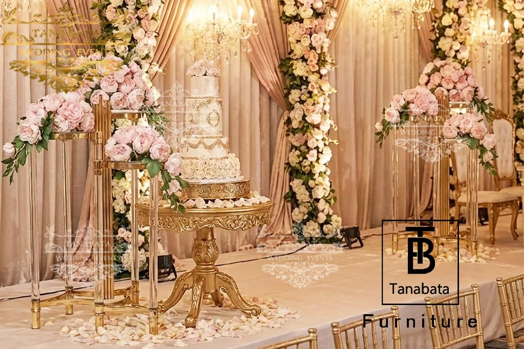 Modern Versatile Stands Elevate Your Reception Decor