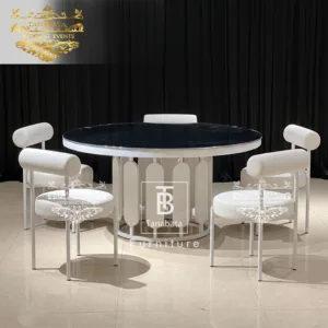 Modern Round Wedding Table