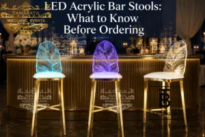 LED Acrylic Bar Stools